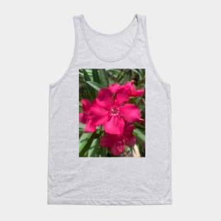 Oleander Flower Tank Top